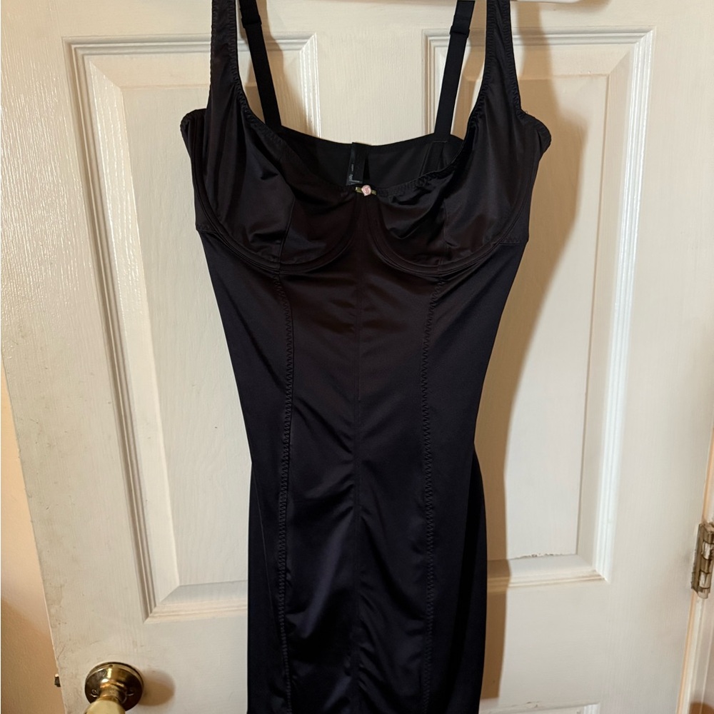 SKIMS Black Mini Dress